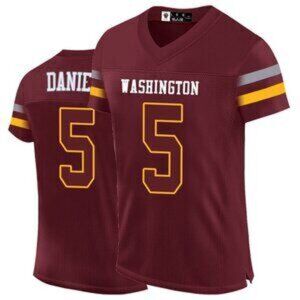 Mens Youths Kids Jayden Daniels Red Burgundy Stitched Jersey